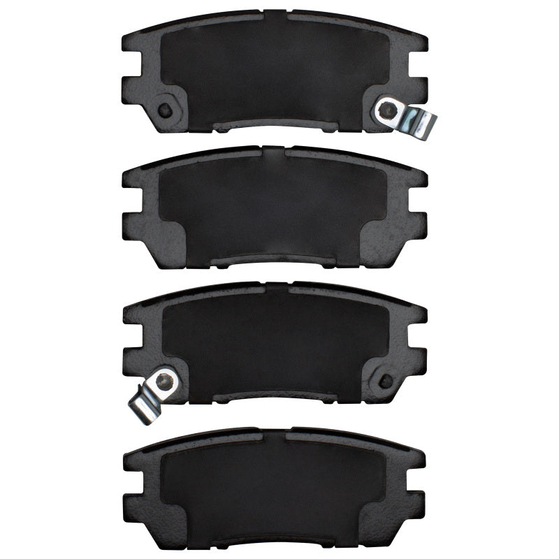 R1 90-00 Mitsubishi Montero Rear Ceramic Pads & Hardware Kit