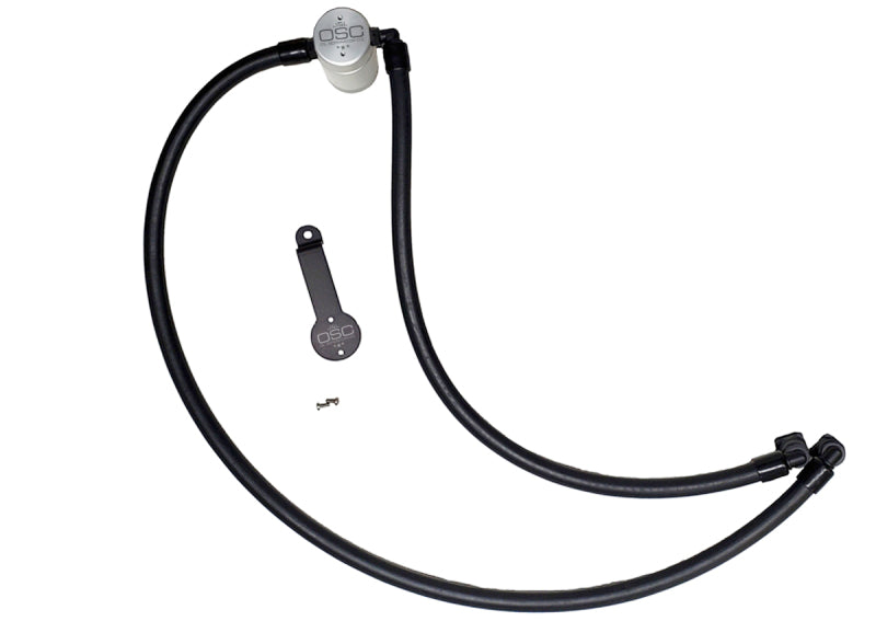 J&L 20-25 Jeep Wrangler 2.0L Driver Side Oil Separator 3.0 - Clear Anodized