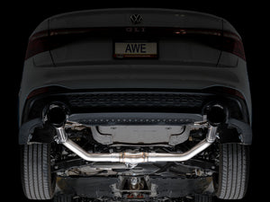 AWE Tuning 22-25 Volkswagen Jetta GLI Track Edition Exhaust - Diamond Black Tips