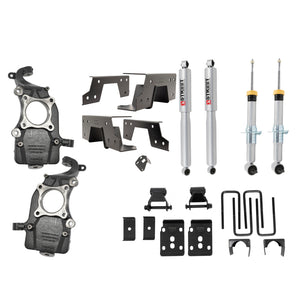 Belltech 2021+ Ford F-150 2WD 2-5.5in Front 6.5in Rear Complete Lower Kit with SP Shocks