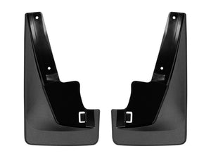 WeatherTech 11-21 Dodge Durango Front No Drill Mudflaps - Black
