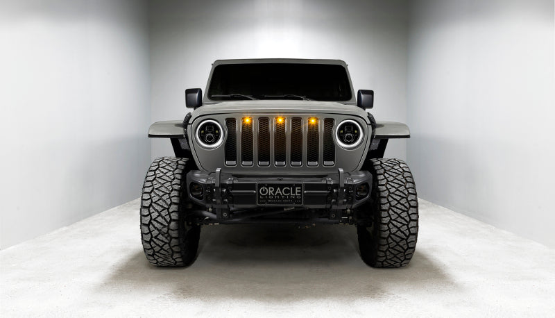 Oracle Jeep Wrangler JL/Gladiator JT 7in. High Powered LED Headlights (Pair) - Dynamic