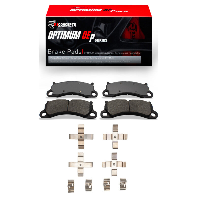 R1 12-16 Porsche 911 Front Optimum OE Pads & Hardware Kit