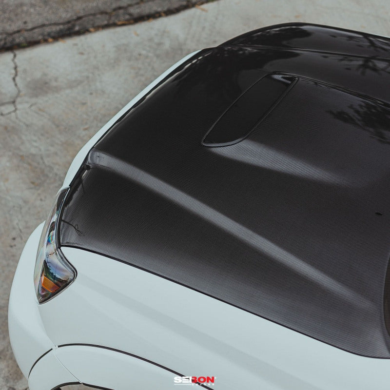 Seibon 05-11 Toyota Tacoma TR-Style Carbon Fiber Hood