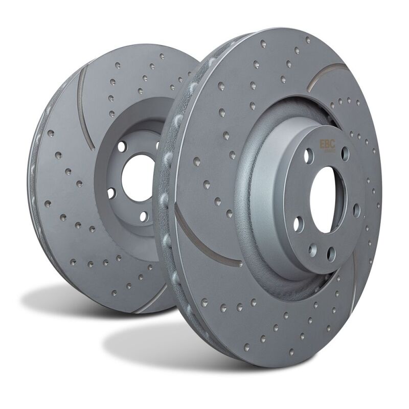 EBC 05-10 Chrysler 300C 6.1 SRT8 GD Sport Front Rotors (Excl 6 Piston Calipers)