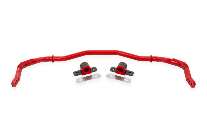 BMR 15-22 S550 Mustang Sway Bar Kit Front Hollow 38mm 3-Hole Adjustable Red