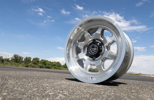 ICON Nuevo 17x8.5 / 5x150 / 25mm Offset / 5.75in BS - Silver Machined Wheel