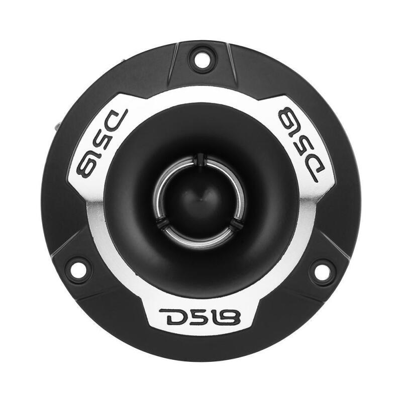 DS18 3.8in Super Bullet Tweeter 120 Watts RMS 1in Aluminum Vc 4 ohm Silver