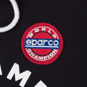 Sparco Sweatshirt Hooded 77 Black XLRG