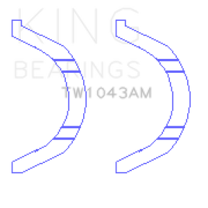 King Engine Bearings Nissan HR15 / 16DE Thrust Washer Set