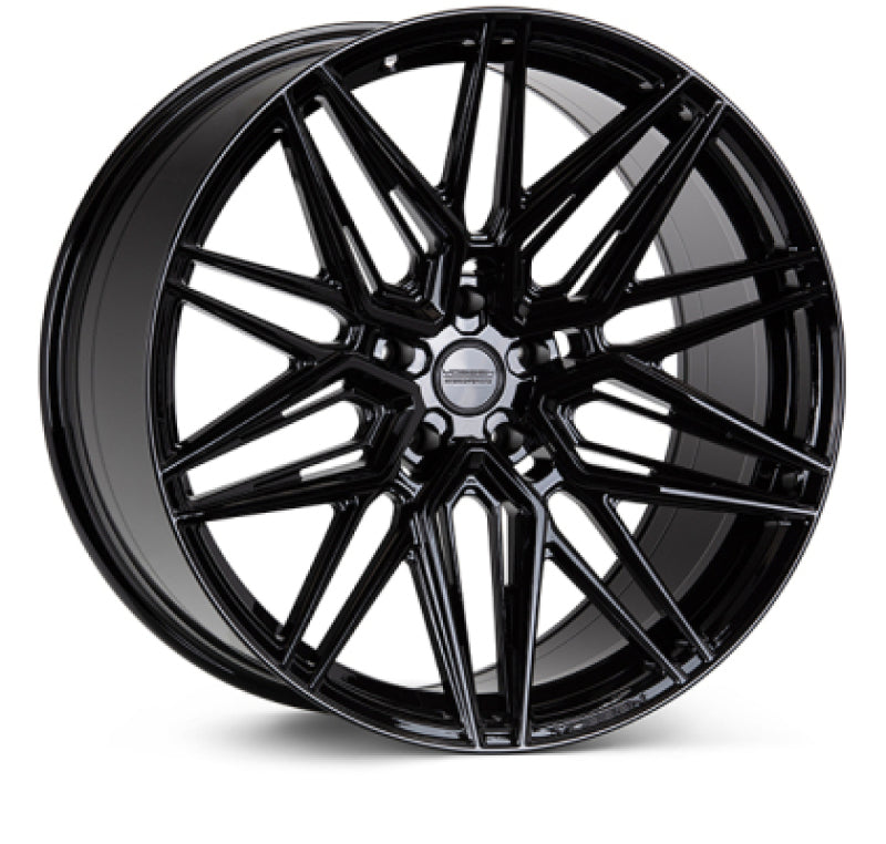 Vossen HF7 - 22x9 - ET21 - 5x120 - 72.56 - FLAT - GB - Gloss Black Wheel