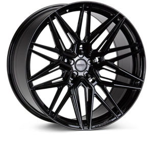 Vossen HF7 - 21x11 - ET25 - 5x112 - 66.56 - DEEP - GB - Gloss Black Wheel