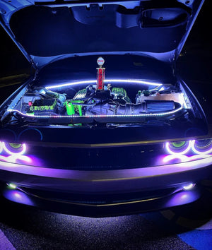 Oracle Engine Bay LED Kit 48in - Amber
