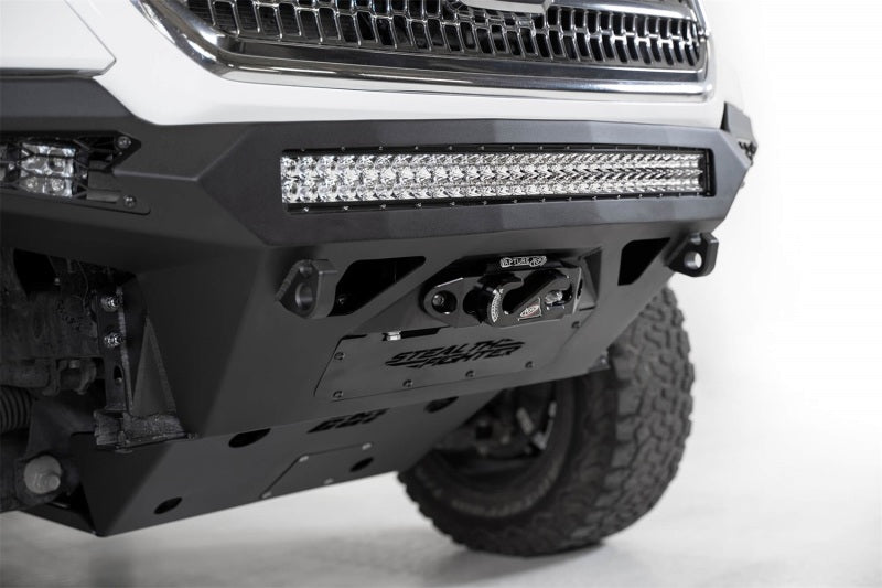 Addictive Desert Designs 16-19 Toyota Tacoma Stealth Fighter Front Bumper w/ Winch Mount