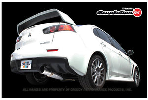 GReddy 08-14 Mitsubishi Lancer EVO X Revolution Exhaust