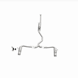 MagnaFlow 16-18 Honda Civic L4 2.0L Street Series Cat-Back Exhaust w/ Polished Tips