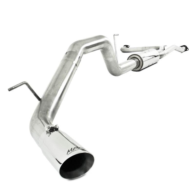 MBRP 09-14 Ford F150 T304 Pre-Axle 4.5in OD Tips Dual Outlet 3in Cat Back Exhaust