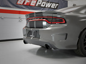 aFe MACH Force-XP 4-1/2in Polished OE Replacement Exhaust Tips - 15-19 Dodge Charger/Hellcat