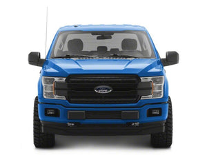 Raxiom 18-20 Ford F-150 CXR Series LED Upper Replacement Grille with White DRL- Black