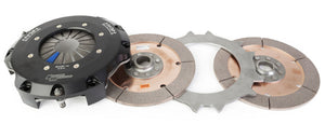 Clutch Masters 88-92 Mitsubishi Eclipse 6 Bolt AWD FX600 Twin Disc Clutch Kit w/ Steel Flywheel