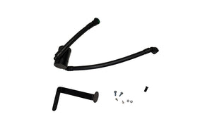 J&L 15-17 Ford F-150 5.0L Oil Separator 3.0 PCV Side - Black Anodized