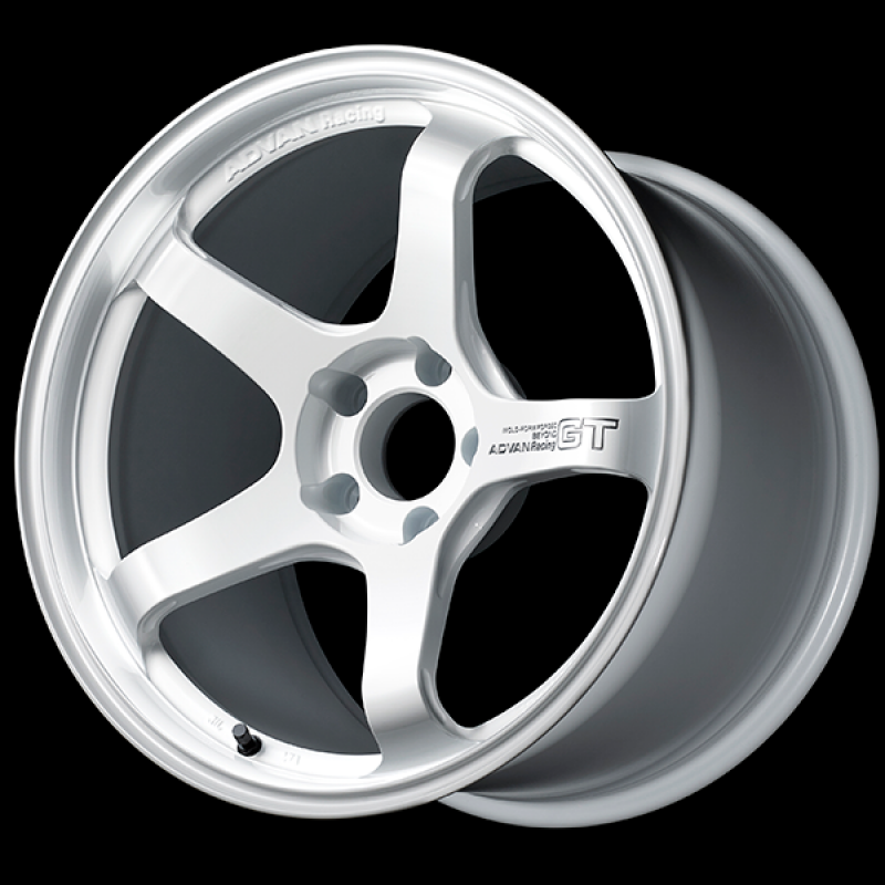 Advan GT Beyond 17X8.0 / +37 Offset / 5x114.3 BC / +37mm Bore / Racing White