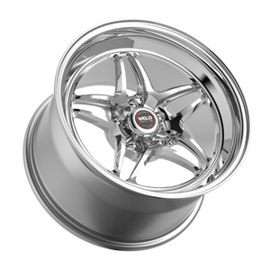 Weld S81 20x10.5 / 5x127 / 7.75 BS / 3.18 HB - Polished Center - Polished Shell - Non-BL Wheel