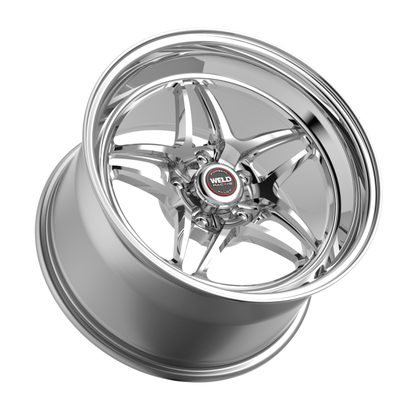 Weld S81 15x8 / 5x120.65 / 5.5 BS / 3.18 HB - Polished Center - Polished Shell - Non-BL Wheel
