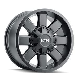 ION 141 18x9 / 8x165.1 BP / 18mm Offset / 125.2mm Hub Satin Black Wheel
