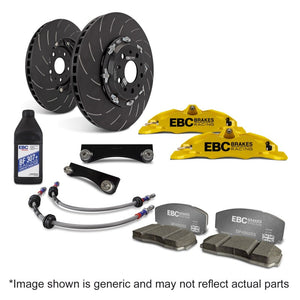 EBC Racing 2016+ Mazda MX-5 (ND) Yellow Apollo-4 Calipers 330mm Rotors Front Big Brake Kit