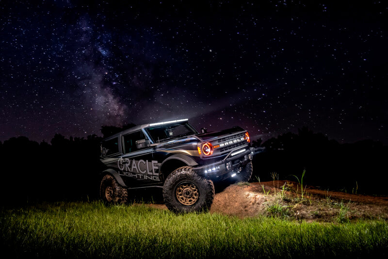 Oracle 2021+ Ford Bronco Integrated Windshield Roof LED Light Bar System