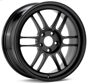 Enkei RPF1 18x9.5 5x114.3 45mm Offset 73mm Bore Black Wheel RX8 / 93-98 Supra *Special Order*