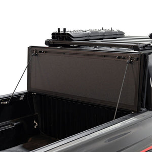 Westin 24-26 Toyota Tacoma 2WD/4WD 5ft. Bed Hard Tri-Fold Tonneau Cover - Black