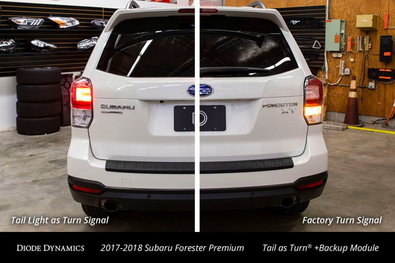 Diode Dynamics 17-18 Subaru Forester Premium (USDM) Tail as Turn +Backup Module Stage 2