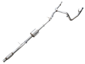 AWE Tuning 4th Gen GM 1500 5.3L 0FG Cat-Back Split Rear Exit (w/ Bumper Cutouts) - OE Tips