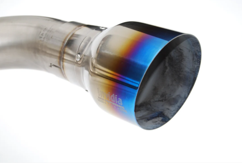 Invidia 2022+ Nissan Z 70mm Gemini Cat Back Exhaust - Single Layer TI Tips