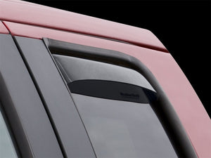 WeatherTech 04-04 Ford F-150 Rear Rear Side Window Deflectors-Dark Tint