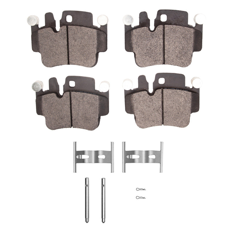R1 02-05 Porsche 911 Rear Semi Met Pads & Hardware Kit