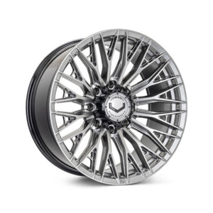 Vossen HFX-6 17x9 - 6x139.7 - ET0 - Super Deep Face - 106.1 - Hyper Gunmetal Wheel