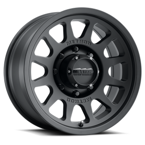 Method MR703 Bead Grip 18x9 12mm Offset 8x170 130.81mm CB - Matte Black