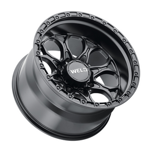 Weld Ledge 8 20x9 / 8x170 / 5 BS / 125.1 HB - Satin Black - Non-BL Wheel