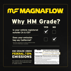 MagnaFlow Direct Fit Catalytic Converter 05-07 4Runner Passenger Side Rear