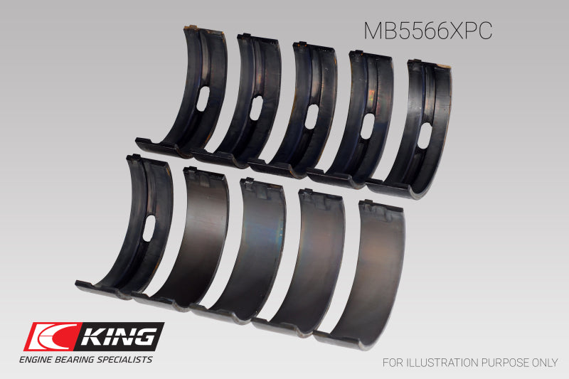 King Engine Bearings Audi/VW ABL/ ADY/ AHH/ AKS (Size 0.25) Main Bearing Set