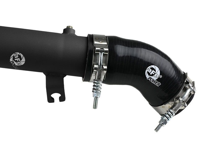 aFe BladeRunner 2.5in Aluminum Hot Side Charge Pipe 15-20 Subaru WRX 2.0T - Black