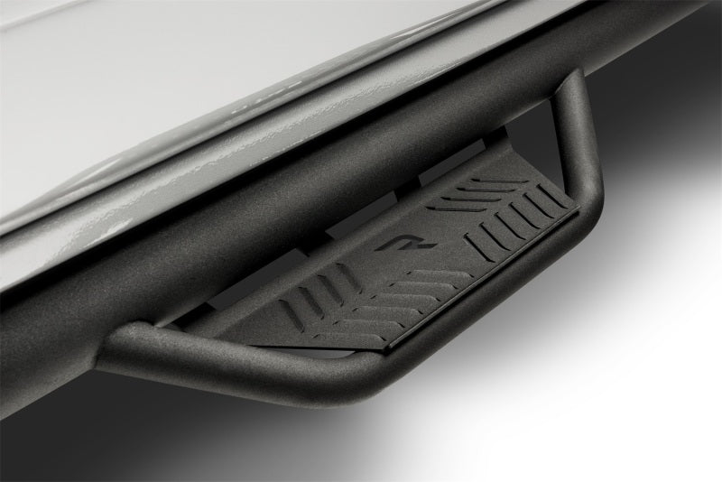 N-Fab Podium LG 14-17 Chevrolet/GMC 1500 Double Cab 6.5ft Bed - Tex Black - Bed Access - 3in