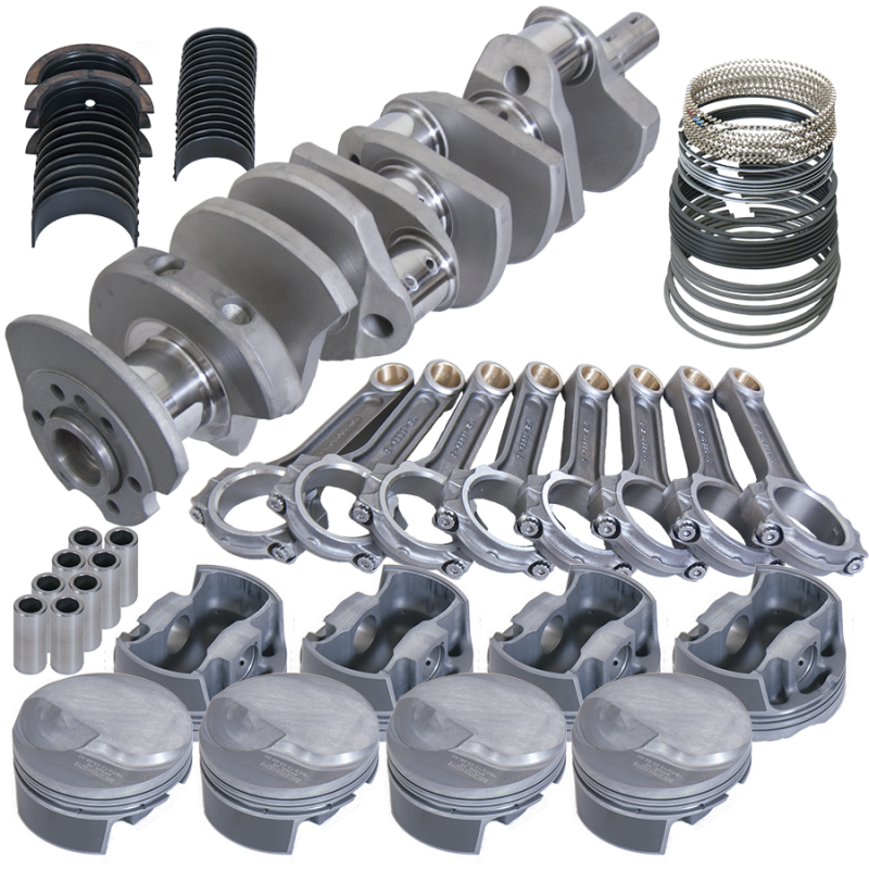 Eagle Chevy 454 4.250in Crank 6.385in I-Beam Rods 18cc Dome 4.280in Pistons Rotating Assembly