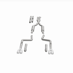 MagnaFlow 2017+ Dodge Challenger 409 SS Polished 3in Quad Tips Cat-Back Exhaust