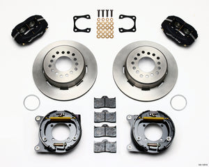 Wilwood Forged Dynalite P/S Park Brake Kit Chevy 12 Bolt-Spec 3.15in Bearing Staggered mt