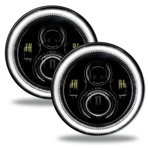 Oracle Jeep Wrangler JL/Gladiator JT 7in. High Powered LED Headlights (Pair) - Dynamic