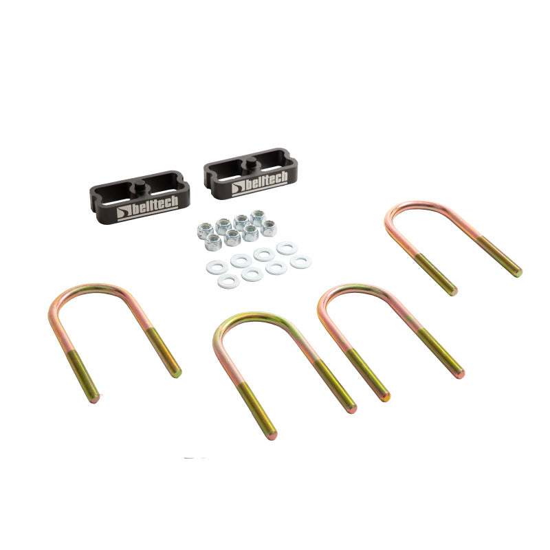 Belltech LOWERING BLOCK KIT 1inch LOWERING BLOCK